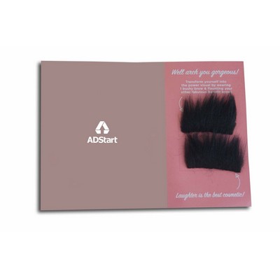 Microfiber Faux Mustache